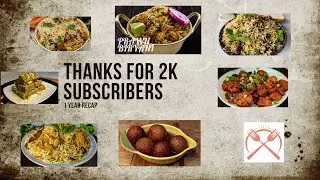 2k Subscribers | Year in Recap #thanks #thankyou