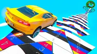 GTA 5 CRAZY MEGA RAMP Gameplay ▸ NO COPYRIGHT GAMEPLAY for TikTok & YouTube | 434
