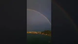 Double rainbow farewell 2023 #sunset