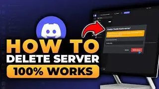 How To Delete a Discord Server (FAST & EASY) | 100% WORKS | NO Yapping! | Discord Server Delete