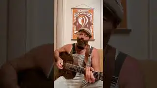 Improvising on my old National Guitar. Getting ready to take this beast on the road back in the US