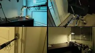 Multimodal tactile perception of objects in a real home