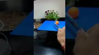 that's amazing ball balancing hydraulic device| operat with raspberry pi | #shorts