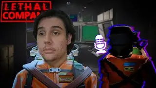 O MICROFONE DO MEU AMIGO ASSUSTA MAIS DO QUE O JOGO - Lethal Company