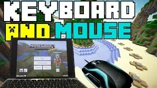 PLAYING MCPE WITH BLUETOOTH KEYBOARD AND MOUSE!!!Mcpe Hunger games EP #18