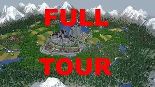 FULL TOUR of my Medieval Kingdom Build (All Easter Eggs + Hidden Stuff etc)