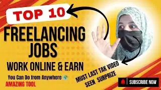 Top 7 Freelancing Jobs You Can Do from Anywhere 🌍  Work Online & Earn in 2025