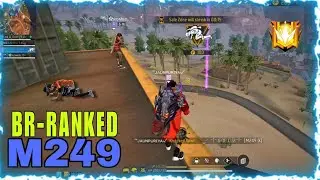 NEW SEASON! BR RANKED GAMEPLAY||M249 GUN GAMEPLAY IN HARD LOBY😘😘♥️♥️||