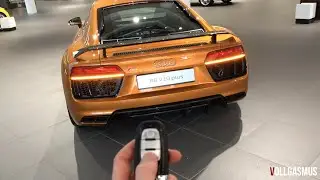 Audi R8 V10 Plus: In Depth, Interior, LED Lights, Virtual Cockpit and more