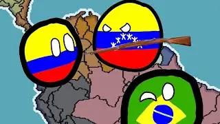 Making greater Venezuela in countryballs at war