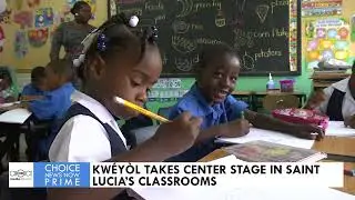 KWÉYÒL TAKES CENTER STAGE IN SAINT LUCIA’S CLASSROOMS