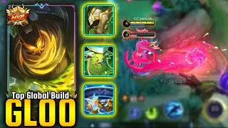 GLOO BEST SUPPORT TANK BUILD GLOO NON CC SKILL COMBO!! GLOO COUNTER? - MLBB GLOO GAMEPLAY