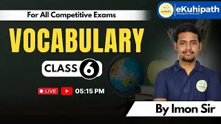 Vocabulary Part 6 | ADRE/ Other Competitive Exams