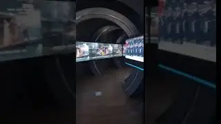 Indoor Tunnel LED Video Wall Small Pixel Pitch P2 Ultra High Resolution LED Display