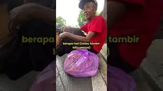 perjuangan hidup Mbah dasiran penjual tampir🥺daerah DIY indahny berbagi @titikdenisa5547