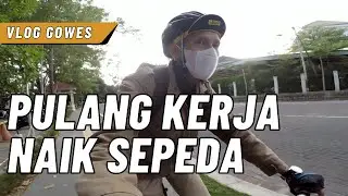 Serunya Pulang Kerja Naik Sepeda