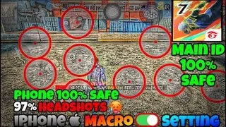 ✅how to use macro in iPhone  | iPhone macro setting  ⚙️free fire 🔥 | iPhone  macro free fire 🔥