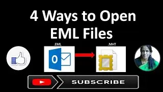 4 Ways to Open EML Files|ratan agarwal it informer