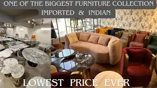 Biggest Indian Furniture Imported Furniture Display at Lowest Price Ever in Kirti Nagar Sofa Dining