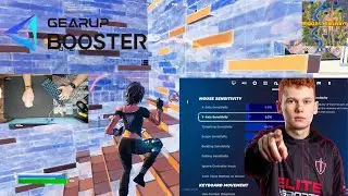 I USED EOMZO's FORTNITE SETTINGS... (ft. GearUp Booster)