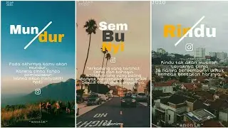 Tutorial Typography Quotes mudah dan gampang menggunakan Picsart ||