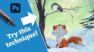 Paint Inside Selections with Custom Brushes for Great Results!