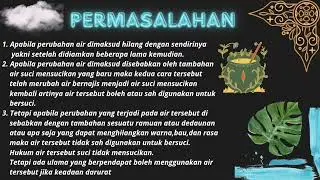 'ilmu Air , wajib kita tahu