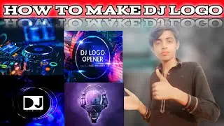 How To Make Dj Logo easy now No Copyright (Adeel)