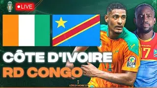🔴🇨🇮🇨🇩 COTE D'IVOIRE - RD CONGO LIVE / (+ PSG - BREST)/ 🚨LE CHOC EN DEMI FINALE DE LA CAN! / CAN 2024