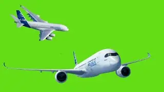 Airbus green screen free download
