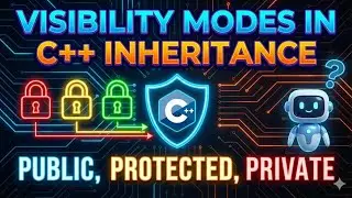 Visibility Modes in Inheritance | C++ Tutorial | C++ Programming
