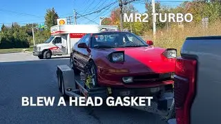 MR2 Turbo Head Gasket Failure Right After New Turbo Install! What Went Wrong?