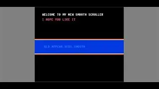 Ep. 07 - Commodore 64 IRQ Lesson 2 : Raster bars and Smooth Scrolling
