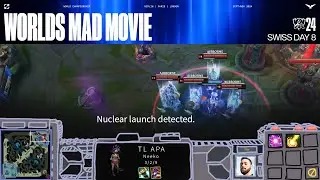 Nuclear Launch Detected. | Swiss Stage Day 8 | Worlds 2024 Mad Movie