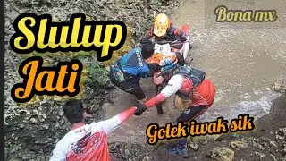 Jalur Sungai Banyu Urip hutan jati