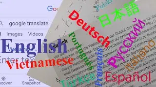 Dịch văn bản từ ảnh bằng Google Dịch   Translate text from photos with Google Translate