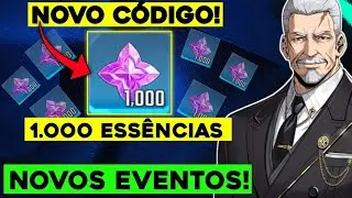 NOVO CÓDIGO! 1.000 ESSÊNCIAS GRÁTIS! NOVOS EVENTOS - Solo Leveling Arise