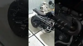 Triumph scrambler XC ALL BLAKED OUT !! #motorcycle #motovlog  #triumph #triumphscrambler