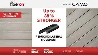 Install Fiberon Decking in half the time with Camo EDGE, EDGEX clips