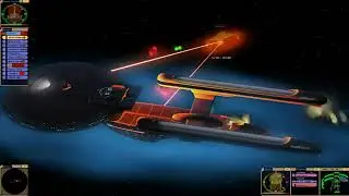 Captain Sulu And The Excelsior Take On A Vor'cha Class Attack Cruiser
