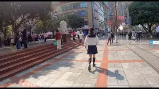 尝试街头用新袜子换下JK少女的旧袜子Try to buy her stockings