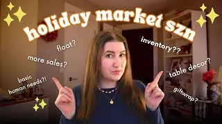 how to shine in holiday market season 🎄✨ pro tips for art & craft markets