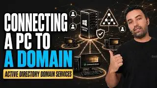 Windows Server 2022 Active Directory Lab | Create Domain, User & Join Windows 11