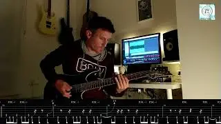 Periphery - Icarus Lives (6 string Drop A# cover with tabs)