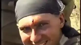 Russian takes AK47 Slug right between the eyes. Sergeant takes it out for him