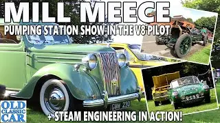 The MILL MEECE steam pumping station car show