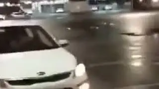 После дрифта на кия улиткой в столб
