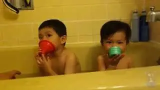 Children Bath Time