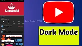 How to Enable Dark Mode/Theme on YouTube | Tamil