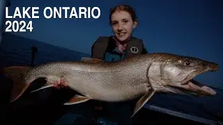 Fishing Lake Ontario Salmon, Lake Trout and Brown trout 2024!
